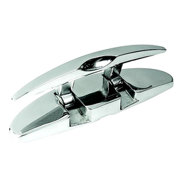 SeaDog 0411151 Oval Folding Cleat w/ Hidden Hex Bolts, Polished SS thumbnail-0