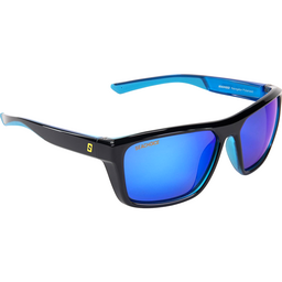 Seachoice 98813 "Navigator" Polarized Sunglasses, Frame: Shiny Black/Black Backspray, Lens: Blue Mirror thumbnail-2