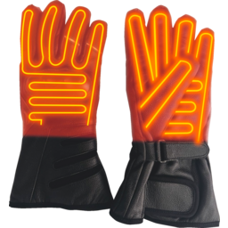 Knuckle Armor Heated Gloves - Small thumbnail-1