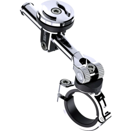 3D Phone Mount - 1-1/2" - Chrome thumbnail-3