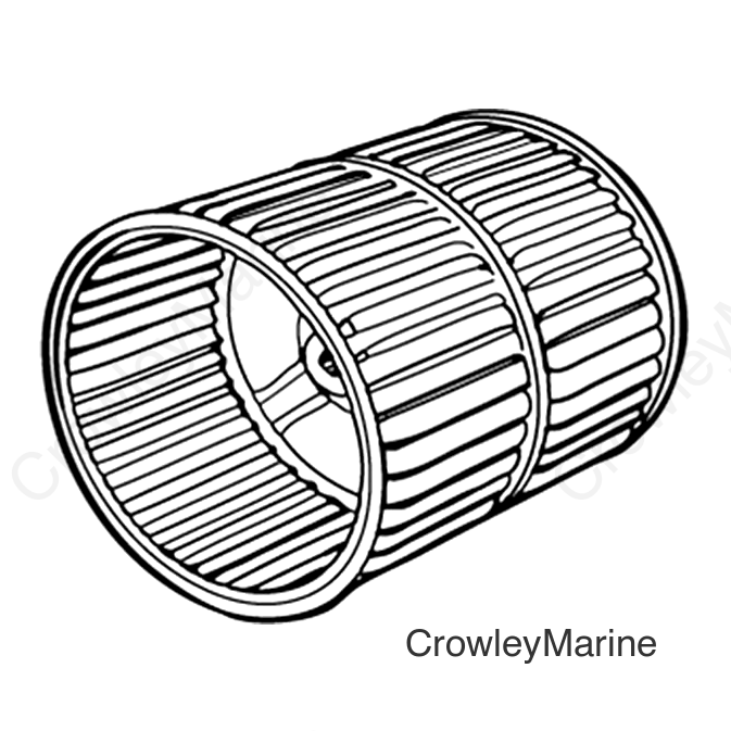 Suburban 350129 Furnace Part, Room Air Wheel