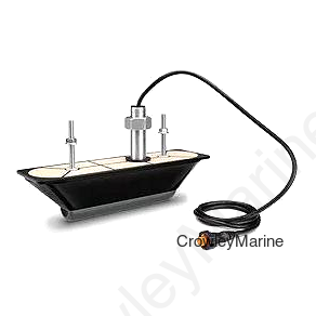 Garmin 0100196110 GT30 CHIRP ClearVü & SideVü Thru-Hull Transducer, Single