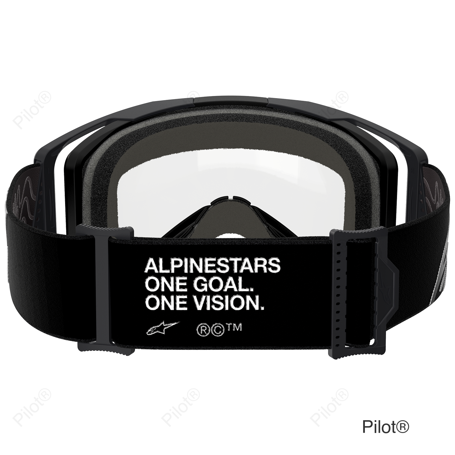 Vision 8 Goggle - Corp - Black - Clear