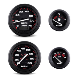 4 Gauge Set, Amega - Tach/Hr thumbnail-0