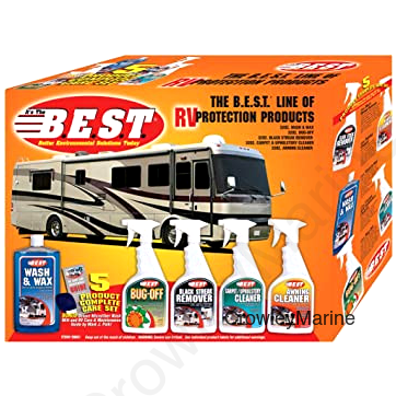 BEST 5-PC RV CARE KIT W/WASH MITT (RV0000407)