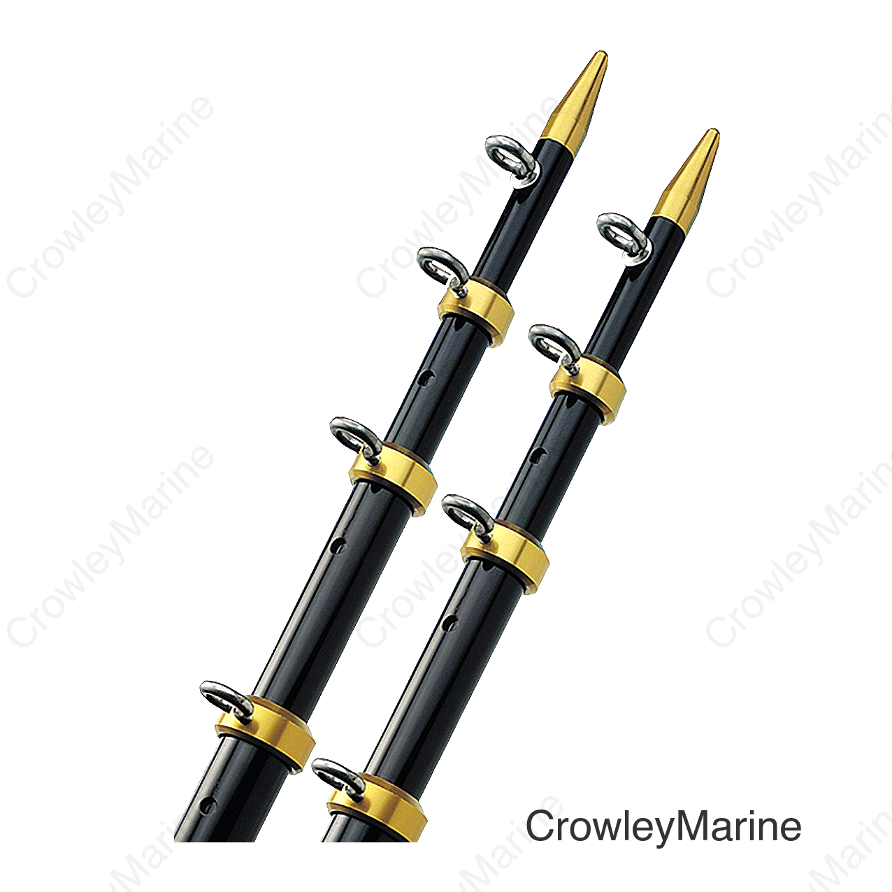 15' Black/Gold Telescoping Outrigger