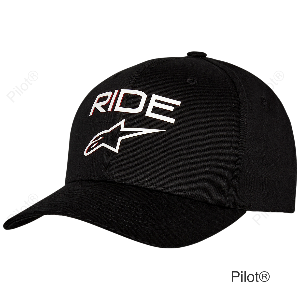 Ride Transfer Hat - Black/White - Small/Medium
