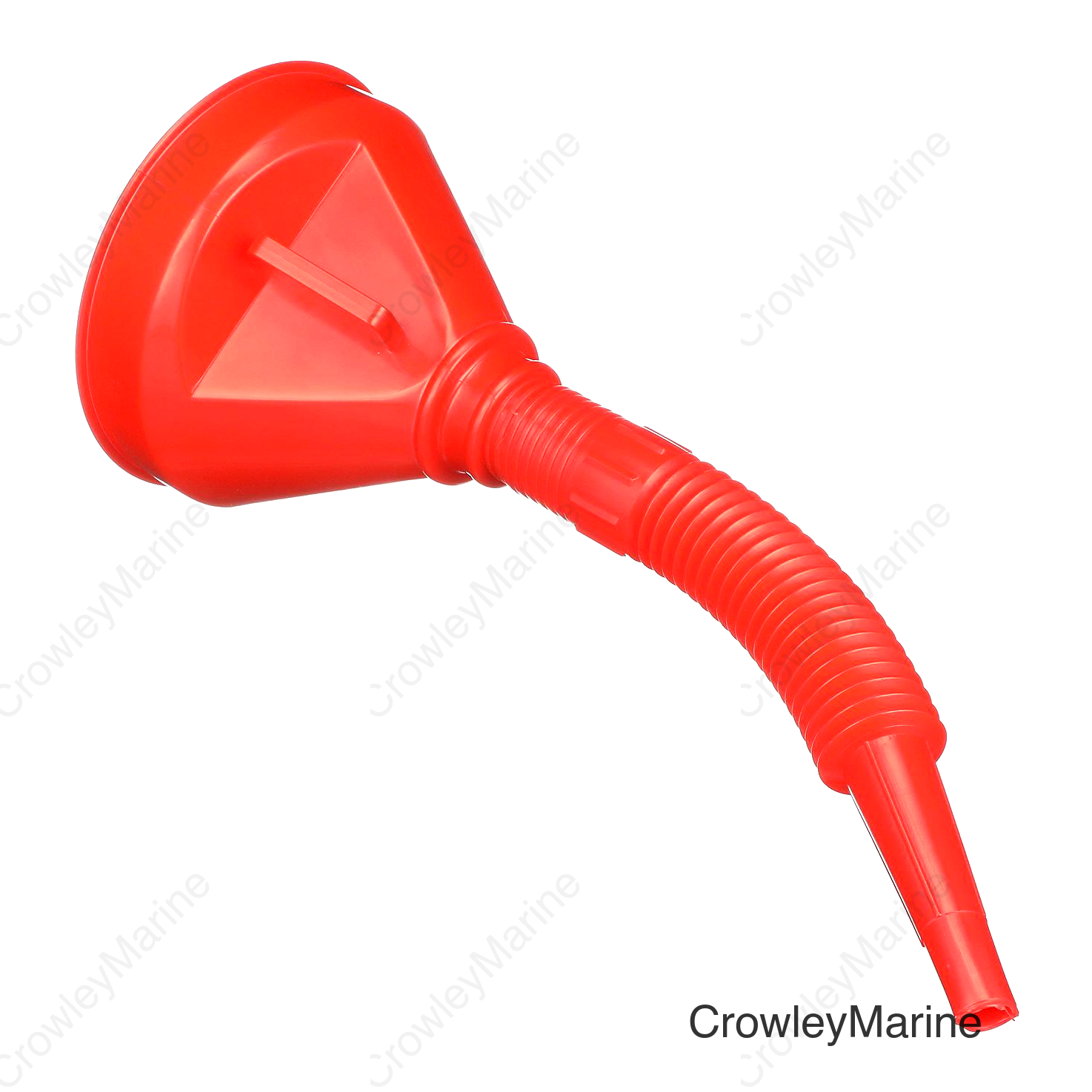 Seachoice 2 Piece Red Funnel with Filter, 5.5 in., Flexible Strainer