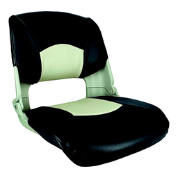 Springfield Skipper Seat With Cushions, Charcoal/Gray/Gray Shell