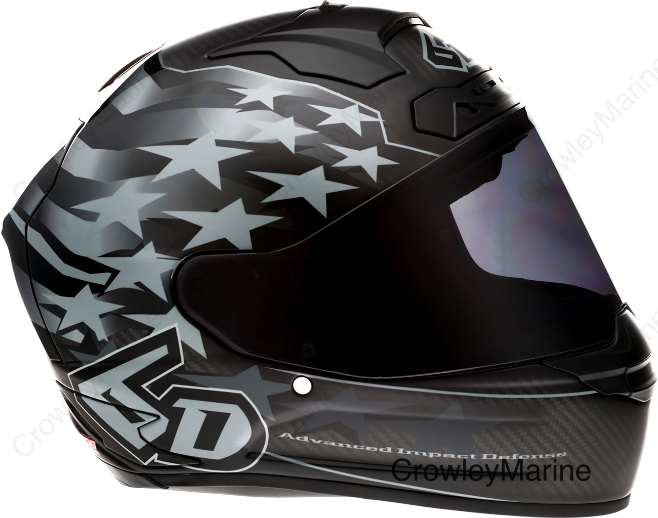 ATS-1R Helmet - Patriot - Black - XL