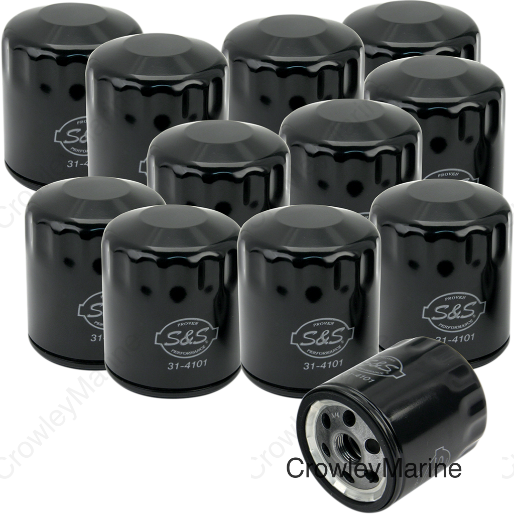 Oil Filters - Black - 12-Pack