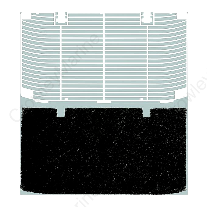 GE RAA76 Replacement Filter and Cover for Ducted Ceiling Assembly