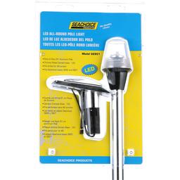Seachoice LED All-Round Light for Boating, Stow-A-Way Aluminum Light, 24-1/8 In. thumbnail-6