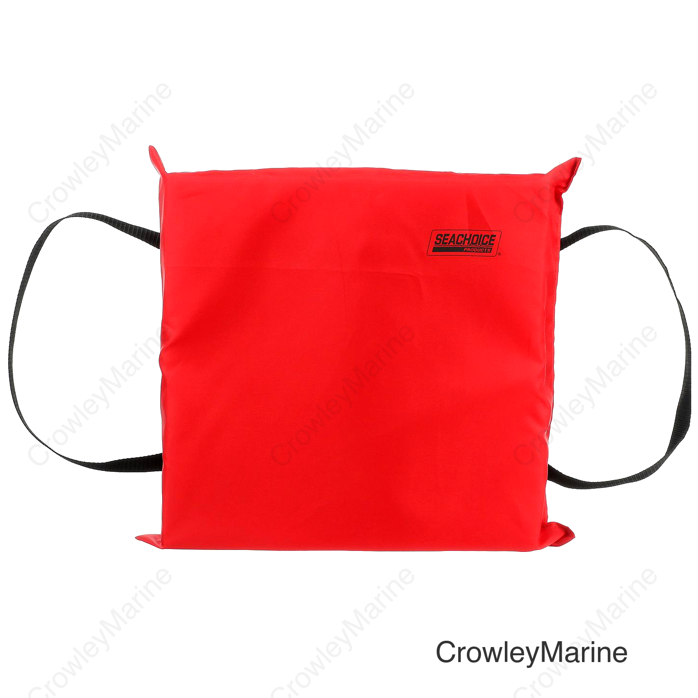 Seachoice Emergency Marine Foam Flotation Cushion, Square, 15 In. X 15 In., Red