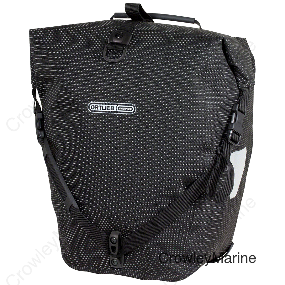 Ortlieb Back-Roller High Visibility: 20 Liter Single Black