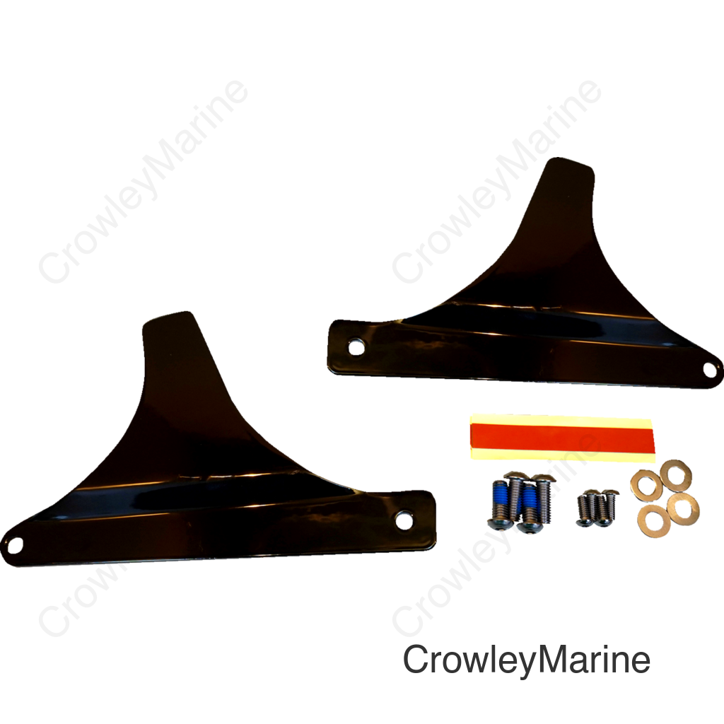 SIDEPLATES 00-17FLSTF BK