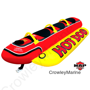 Hot Dog, 3 Rider, 102" x 44"