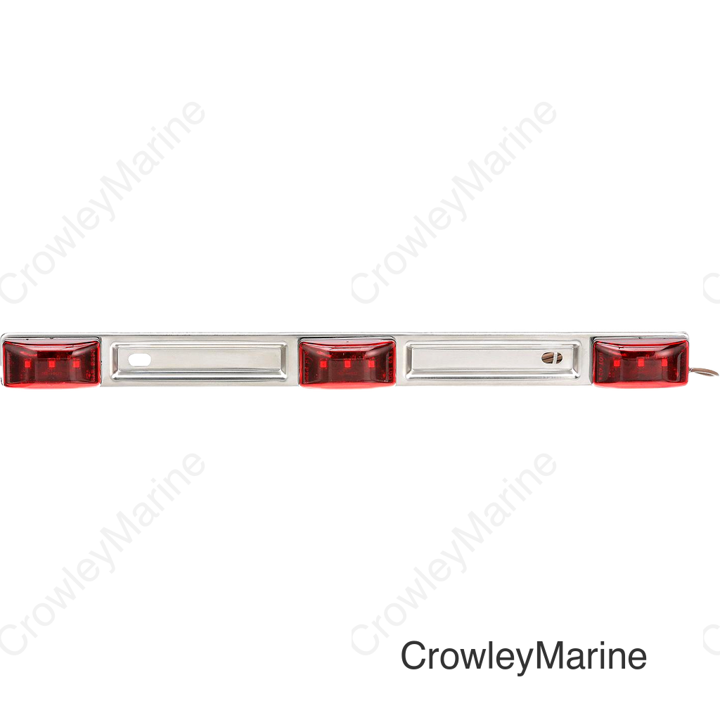 Seachoice 52901 LED Sealed 3-Piece Identification Light Bar