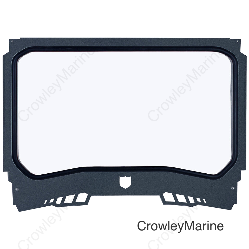 PRO XP/R FRONT WINDSHIELD STEALTH GREY