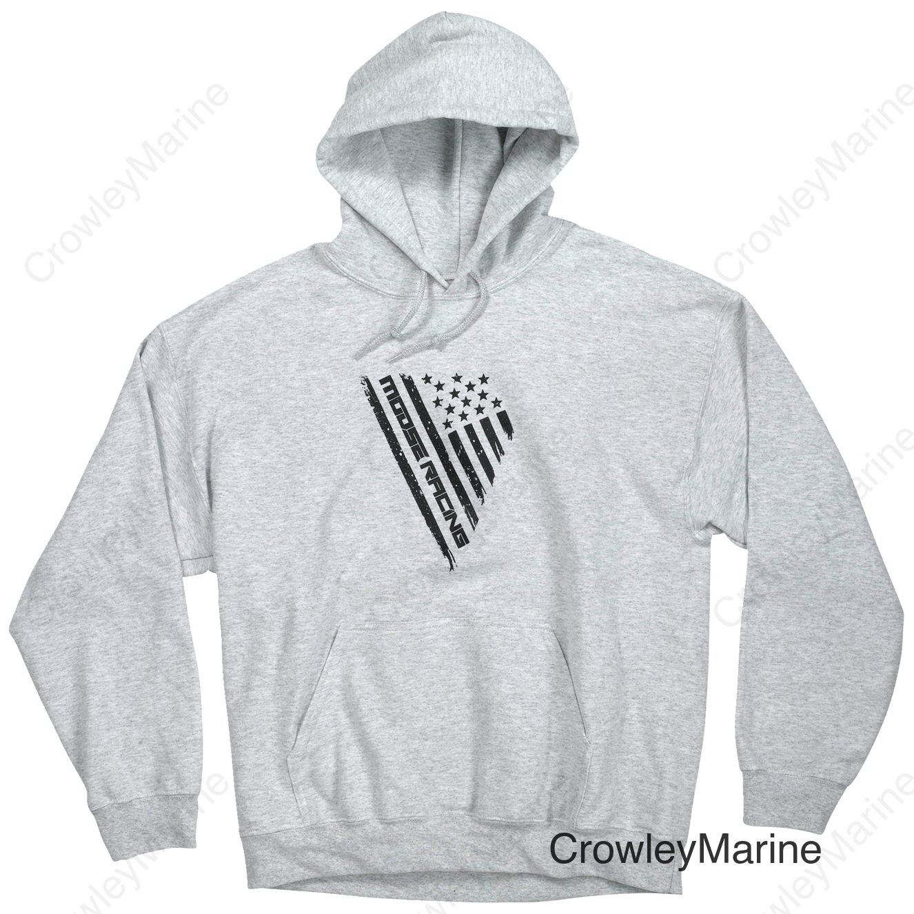 HOODY SALUTE ASH M