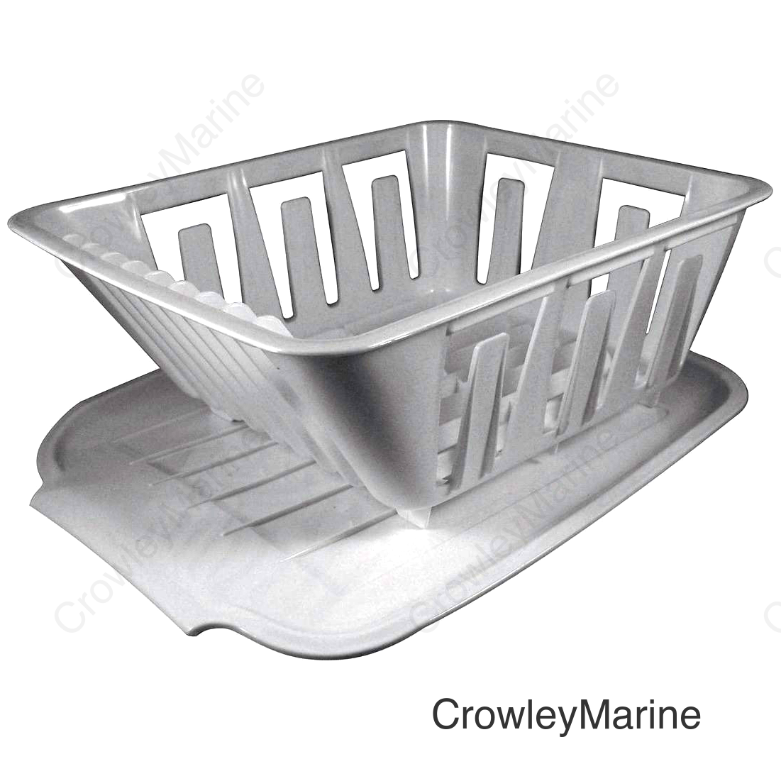 DISH DRAINER SET POLAR WHITE