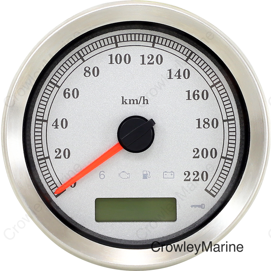 SPEEDOMETER SLV KPH 4"04-