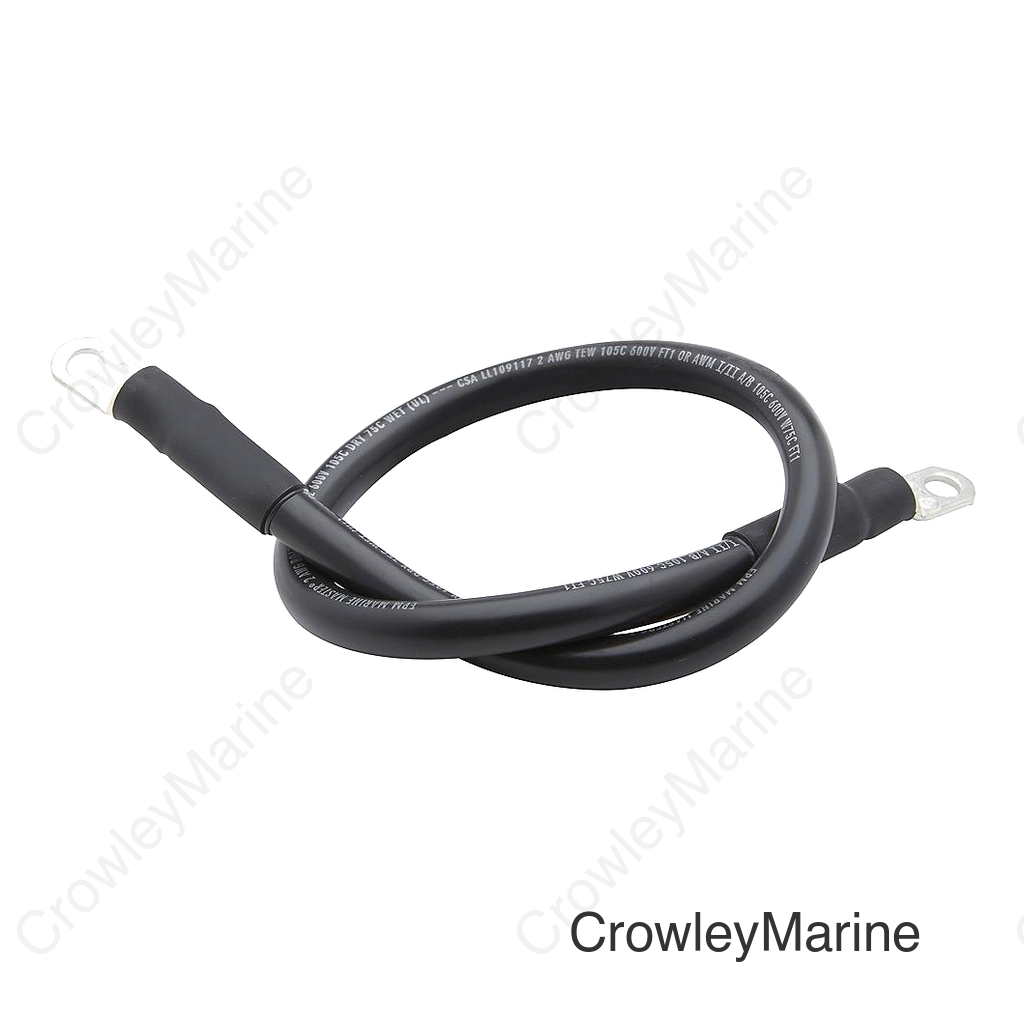Seachoice 2 AWG Black 2'