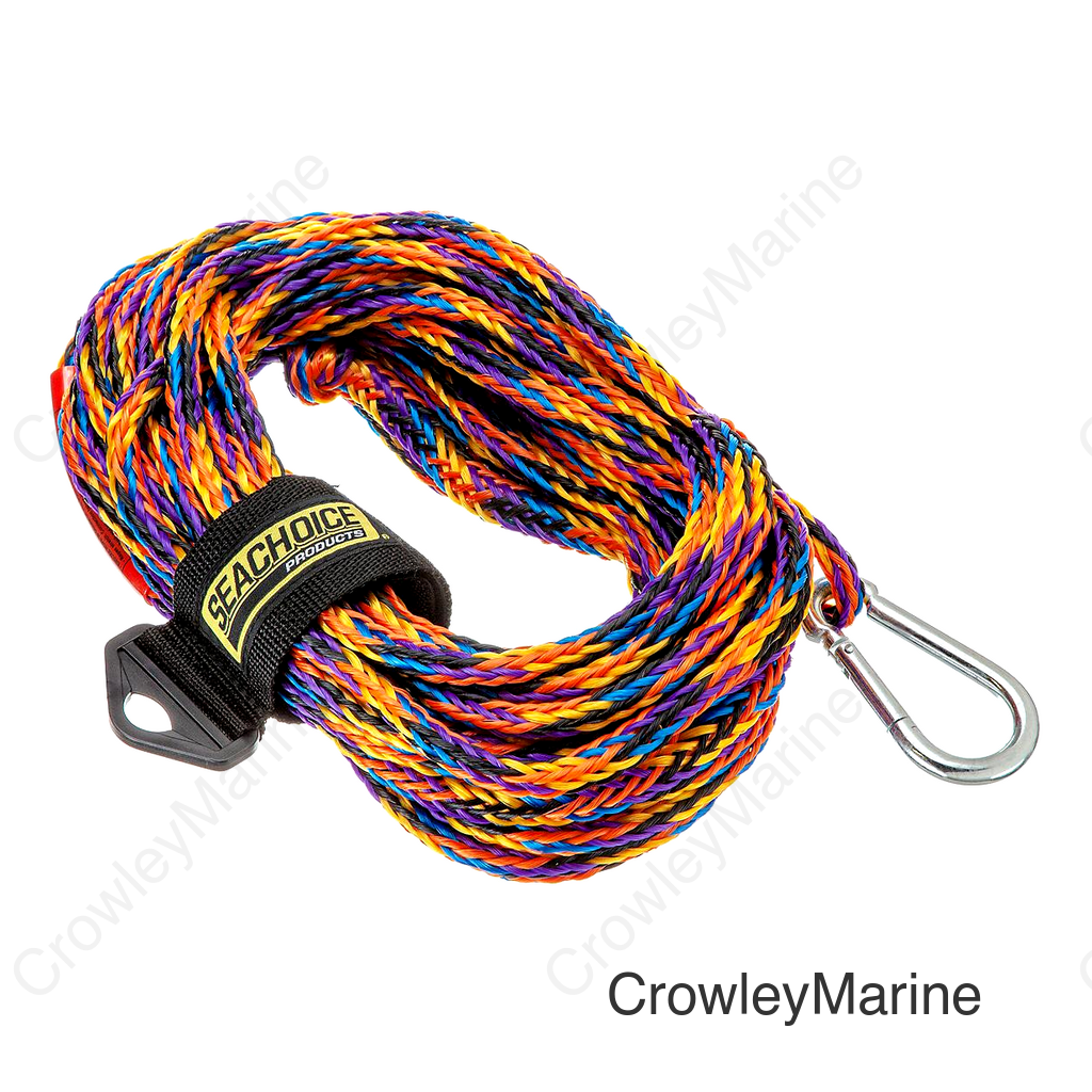 Seachoice Tube Tow Rope, 50 Ft. Long, Tows Up to 2 Riders
