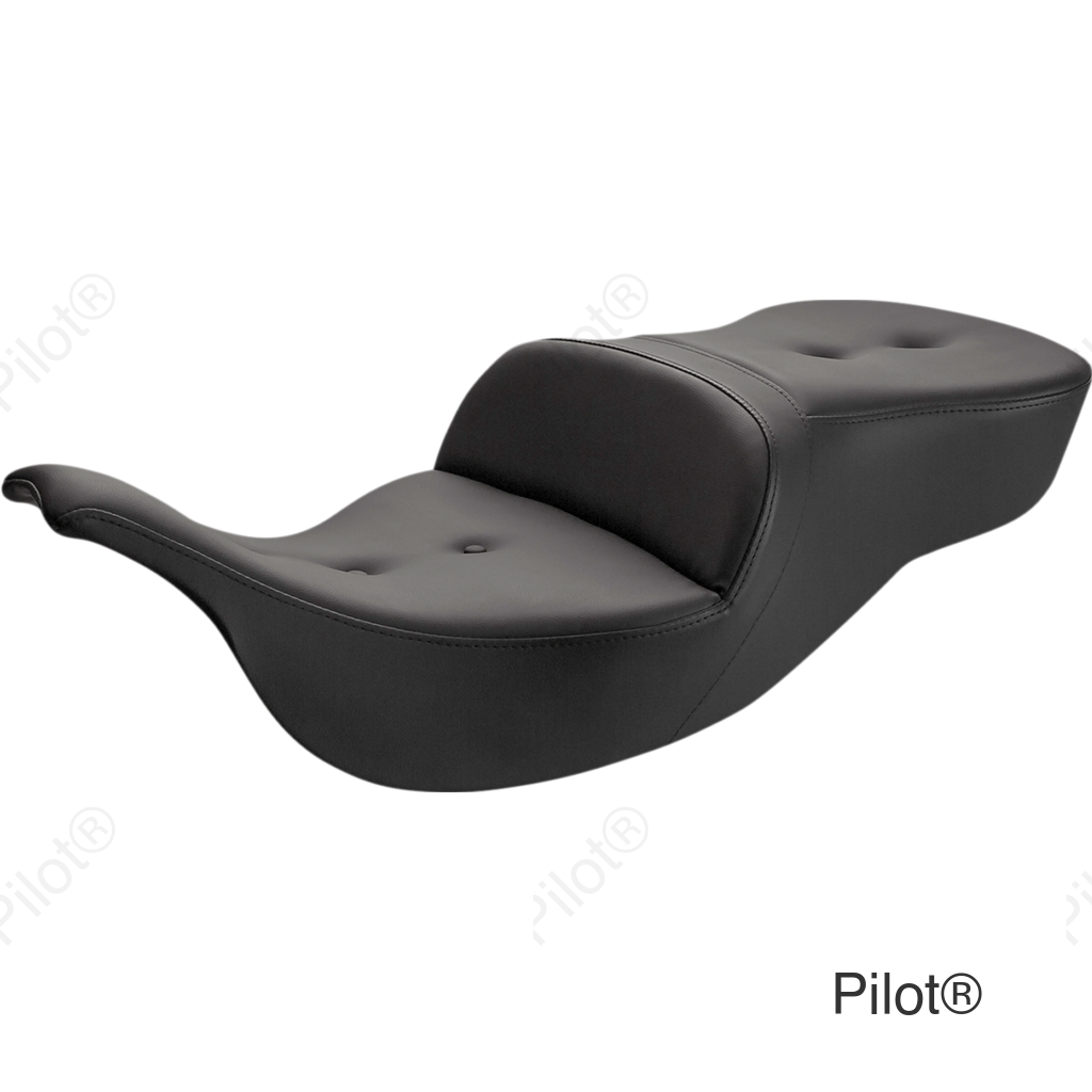 Pillow-Top Roadsofa™ Seat - Black - FLH/FLT '99-'07