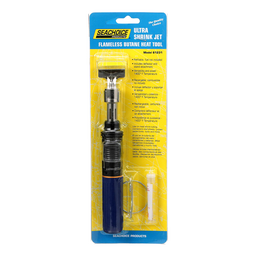 Seachoice Ultra Shrink Jet Flameless Butane High Output Heat Gun, Includes Stand, 1,400°F Output, 7-1/2 In. Long thumbnail-2