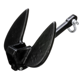 Seachoice Navy Anchor, Vinyl Coated Cast Iron, Black, 20 Lbs. thumbnail-3