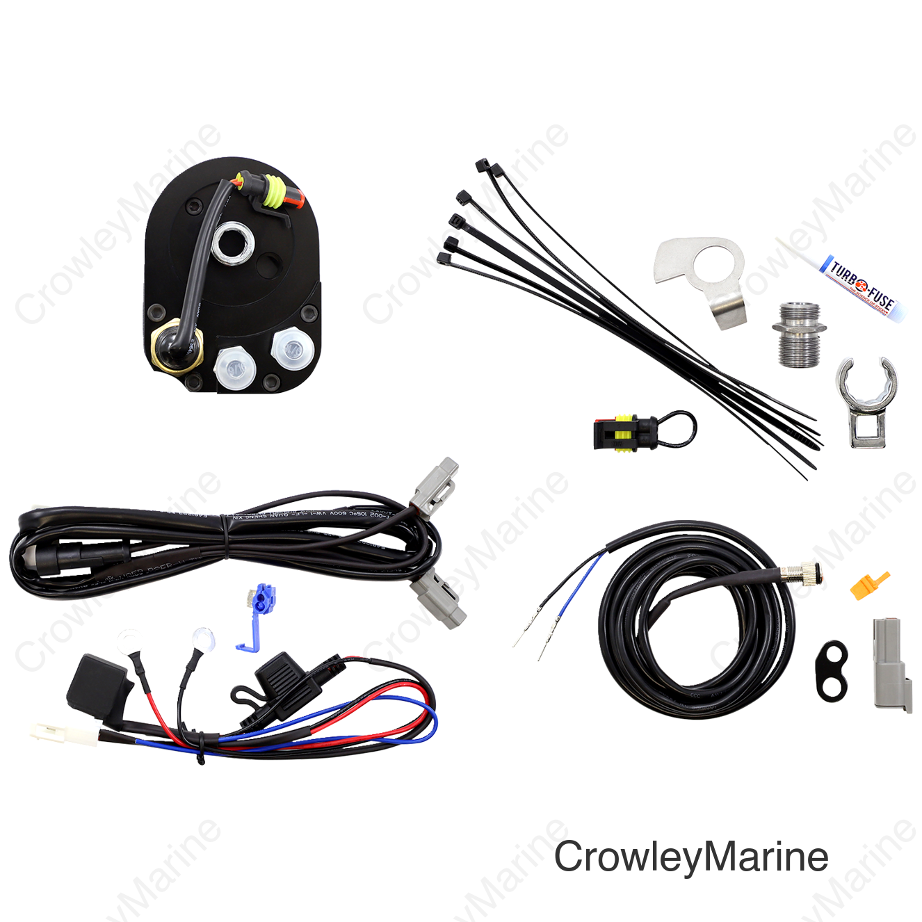 Oil Cooler Kit - Flat Black - Dyna