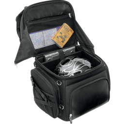 Backseat/Sissy Bar Bag - Black thumbnail-6