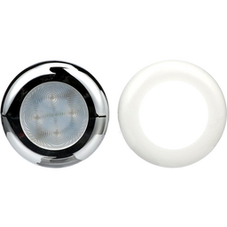 Seachoice LED Courtesy Interior Light Chrome/White Bezel, Blue LED thumbnail-4