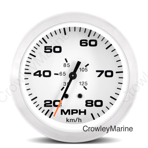 Speedo Head, Lido 3" 80 mph