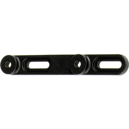 Ortlieb 64mm Water Bottle Mount Offset-Plate - Black