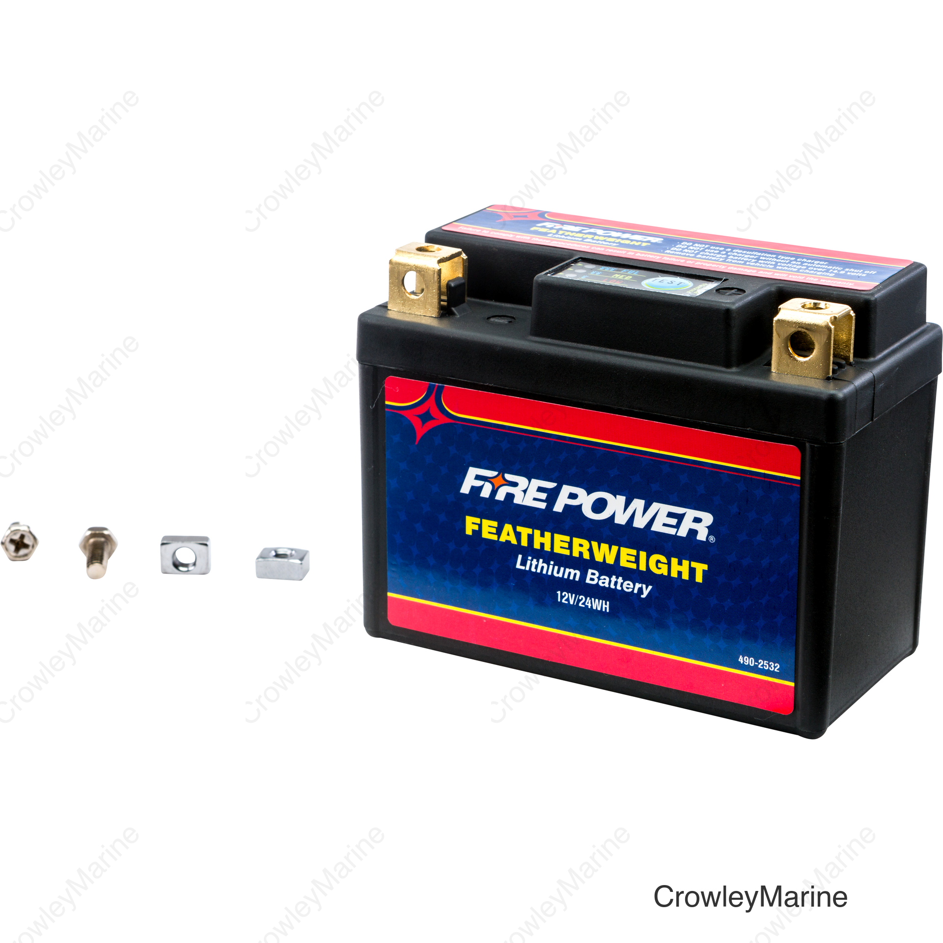 FEATHERWEIGHT LITHIUM BATTERY 130 CCA LFP03-FP-IL 12V/24WH