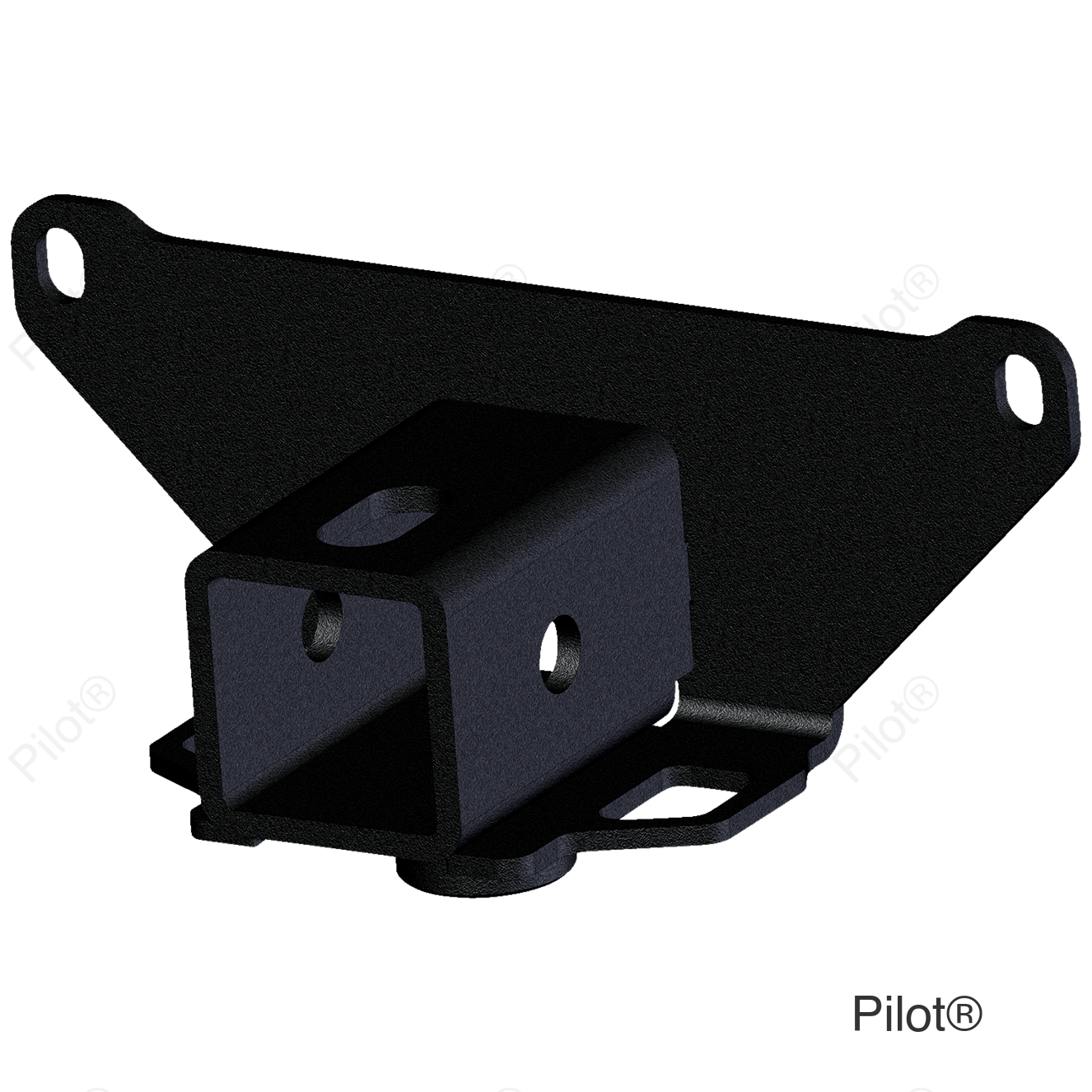 Hitch - Rear Receiver - 2" - Polaris