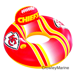 KC CHIEFS - DELUXE POOL FLOAT