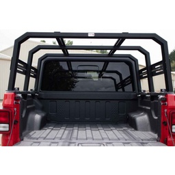 Fishbone Offroad 20+ Jeep Gladiator Bed Rack Full Tackle Rack - Black Powdercoat thumbnail-6