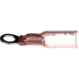 Seachoice Marine Grade Heat-Shrinkable Ring Terminal, Fits #10 Stud, 22-18 Wire Range, Red, Pack of 25 thumbnail-3