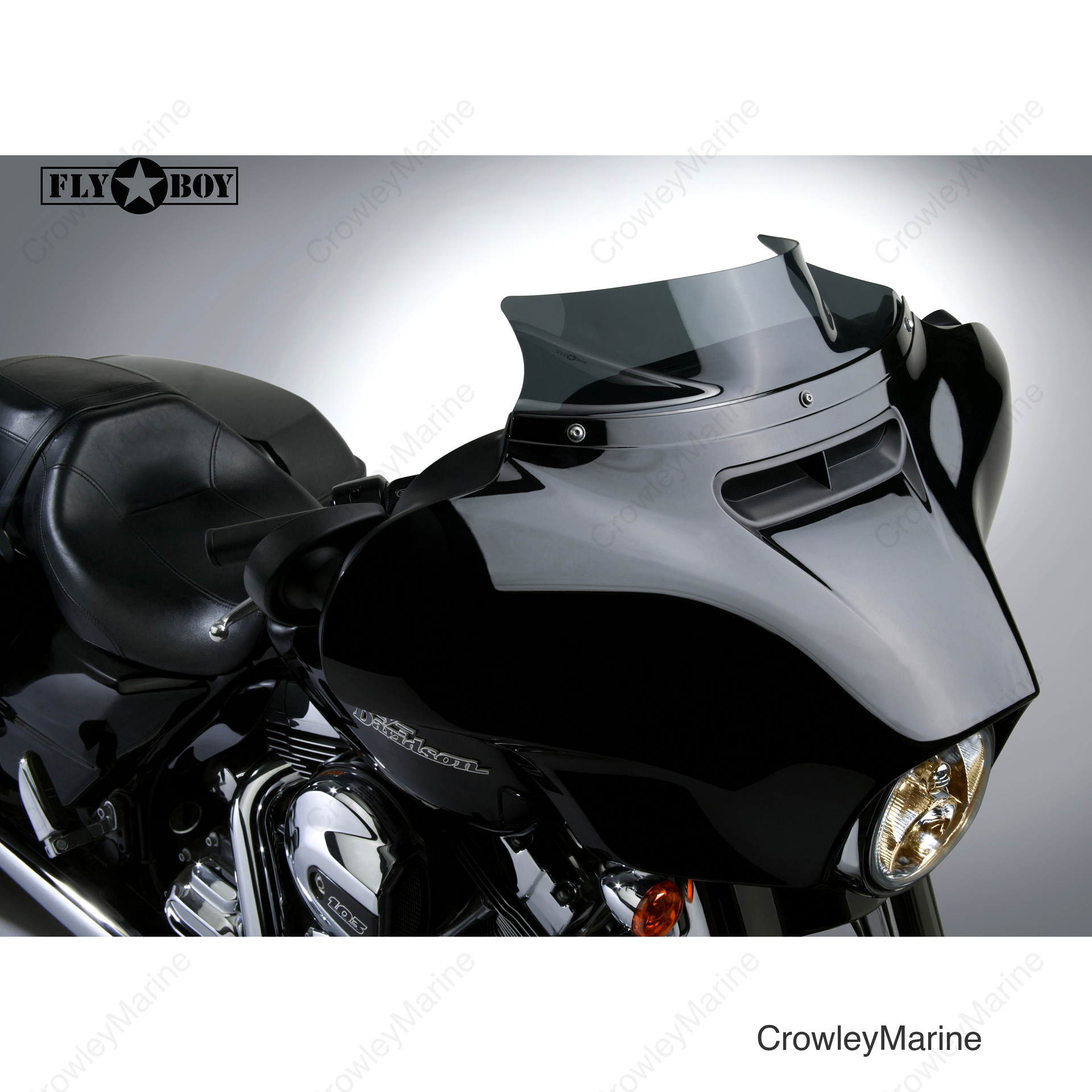 CUSTOM WINDSCREEN FLYBOY DARK TINT
