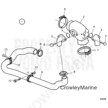 Control Cable (V2) - Volvo Penta (21633515)