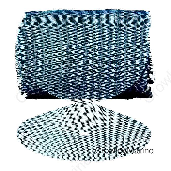 3M 36421 Cubitron™ II Hookit™ 6" Blue Net Disc Roll, 120 Grit