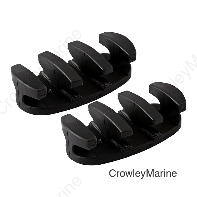 Sea-Dog 0435401 Nylon Zig Zag Cleat 2/Cd