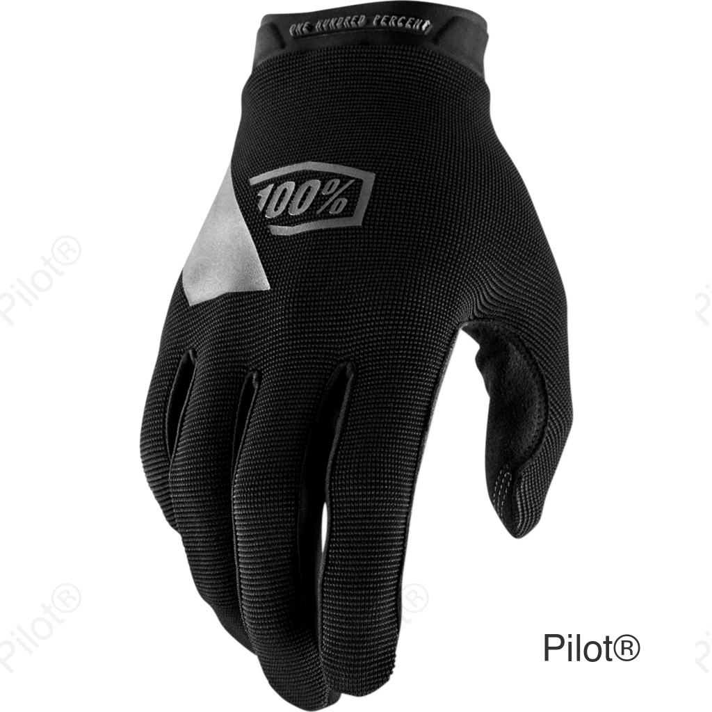 Youth Ridecamp Gloves - Black - Large