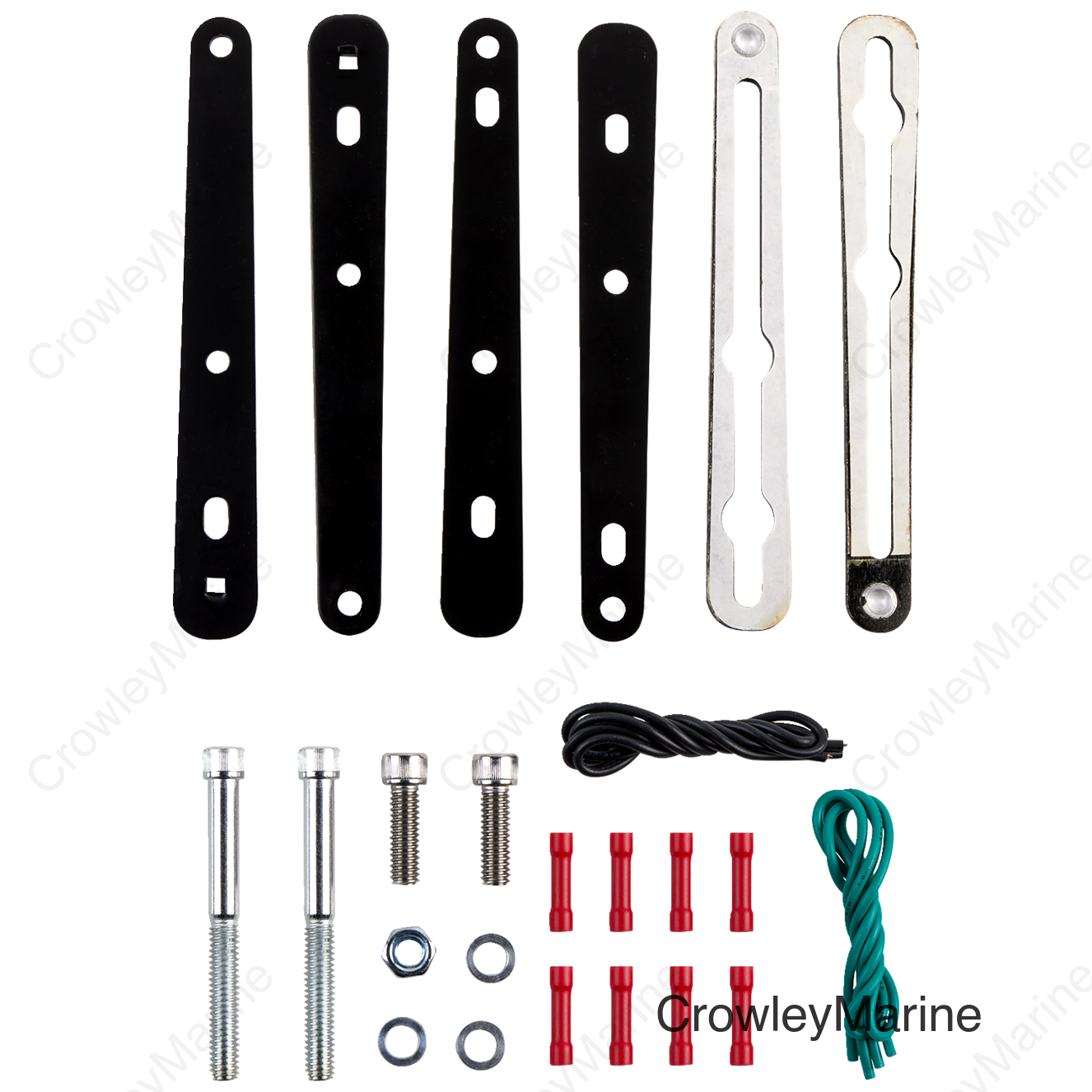 Turn Signal Relocation Kit - Sportster - Black