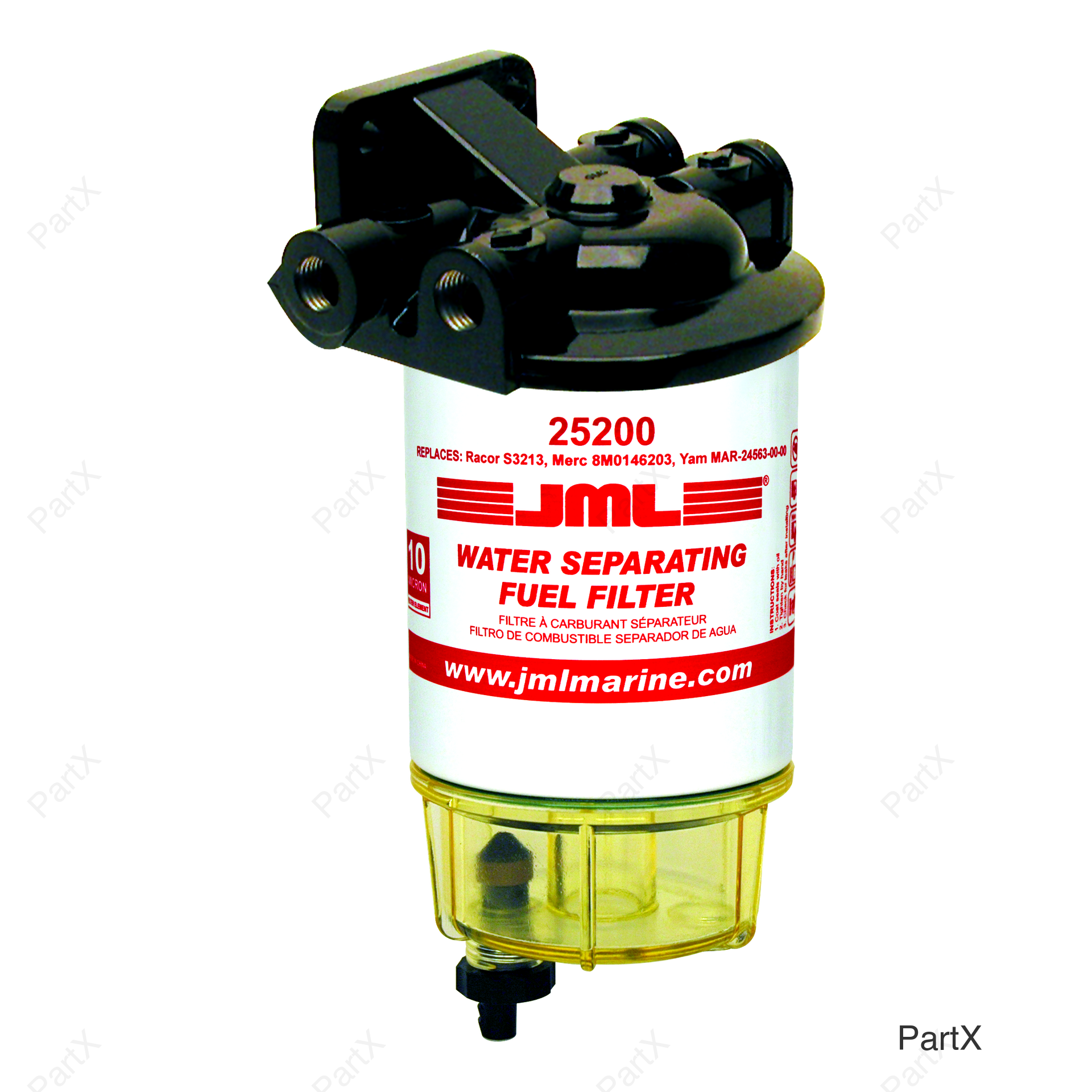 1/4" Wtr Sep Fuel Fltr Kt (25210)