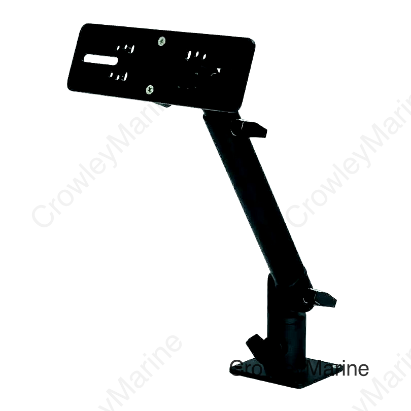 Millennium Outdoors MM001BL Single Monitor Mount – Black