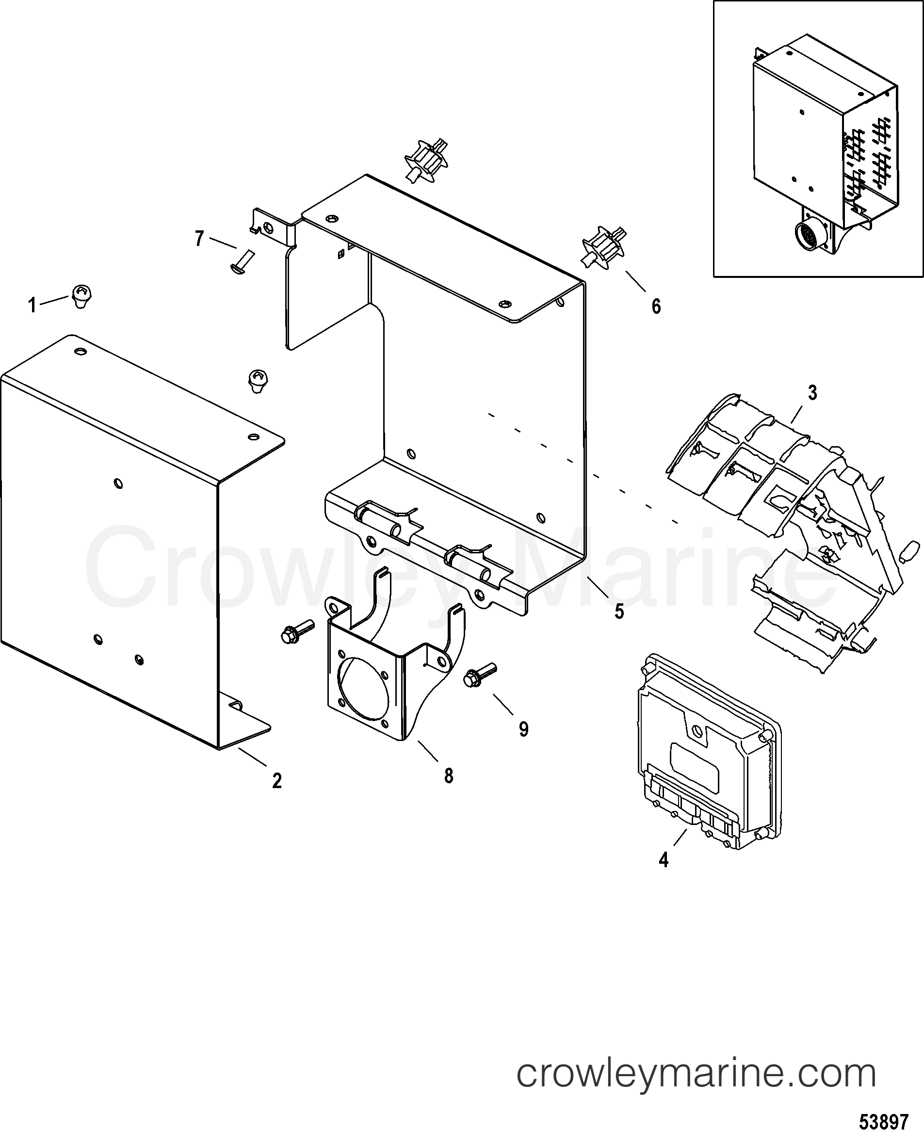 2013 Inboard Engine 3.0L TDI - 3D300048D - ELECTRICAL